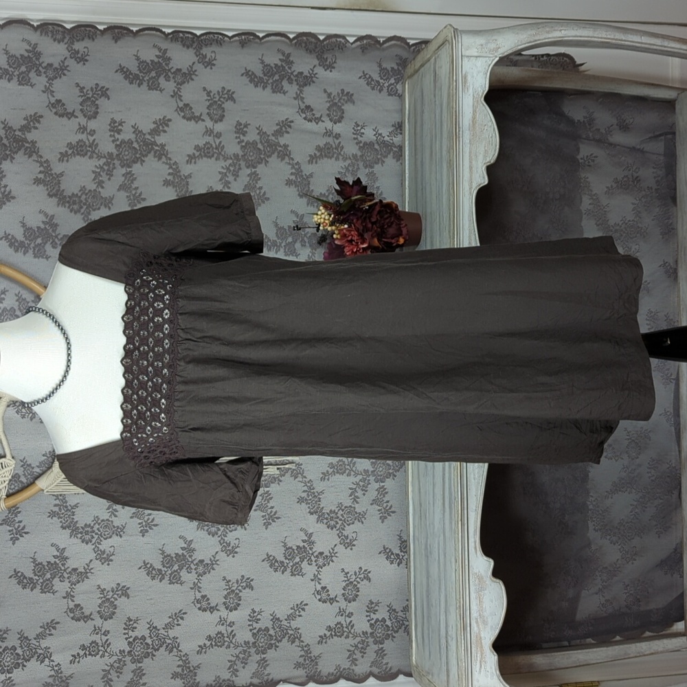 Antonio Melani Jardin D Amour dress in walnut brown